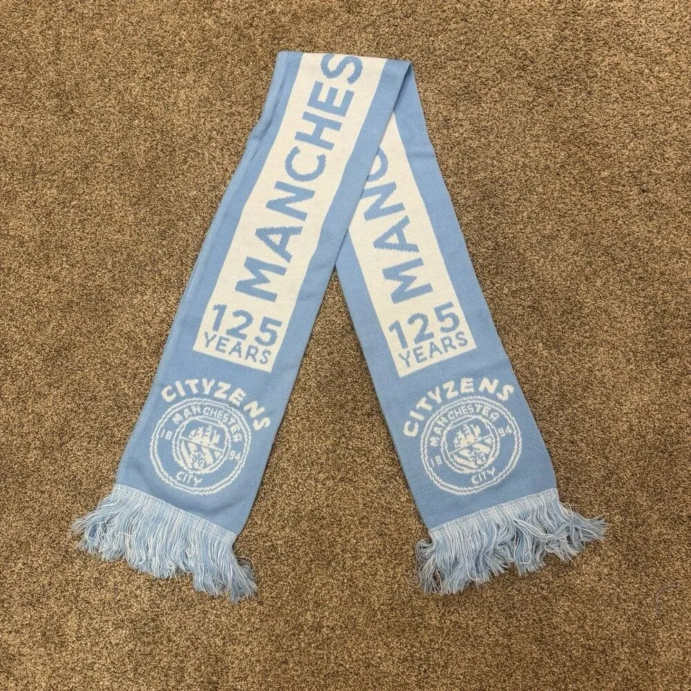 Manchester City Cityzens 125 Years Hospitality Pack Supporter Scarf MCFC